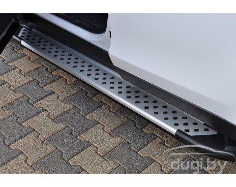 Пороги алюминиевые "Artemis" для 3008 (2010-...).